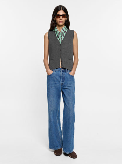 Knit Vest With Pockets