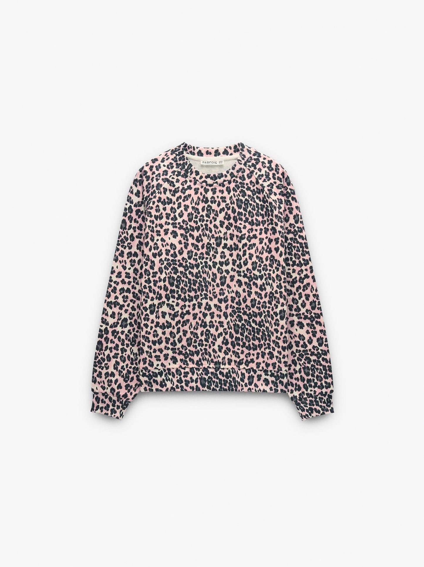 Sweatshirt With Printed Animal Pattern