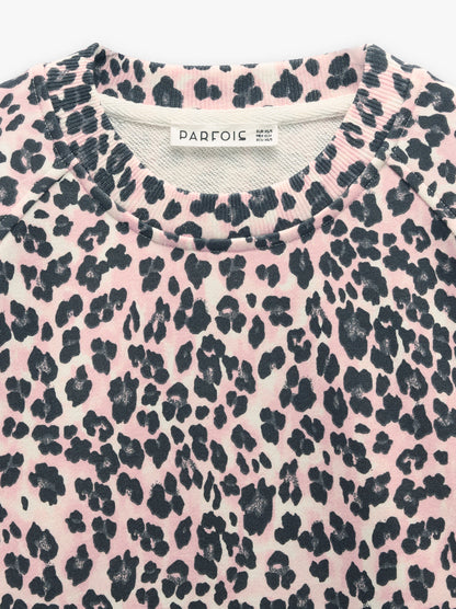 Sweatshirt With Printed Animal Pattern