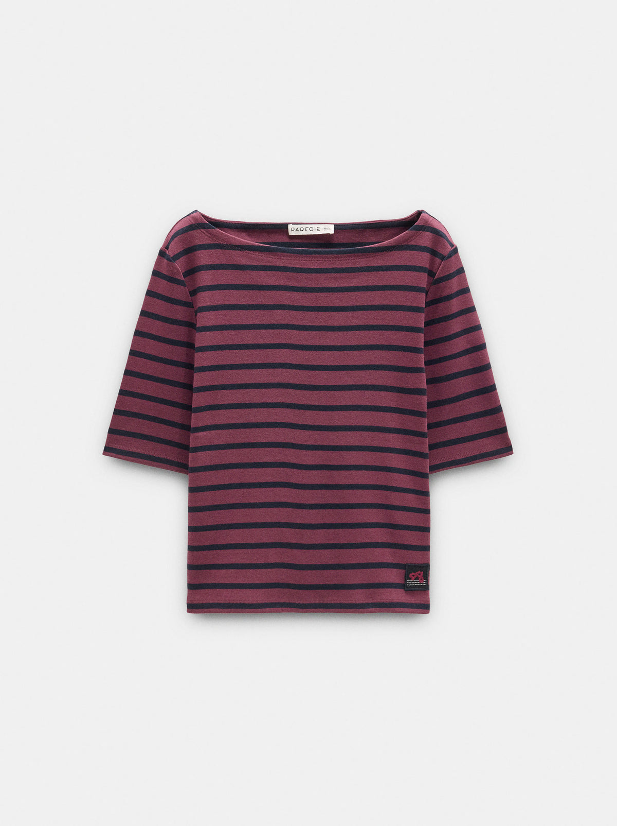 Cotton T-Shirt With Stripes