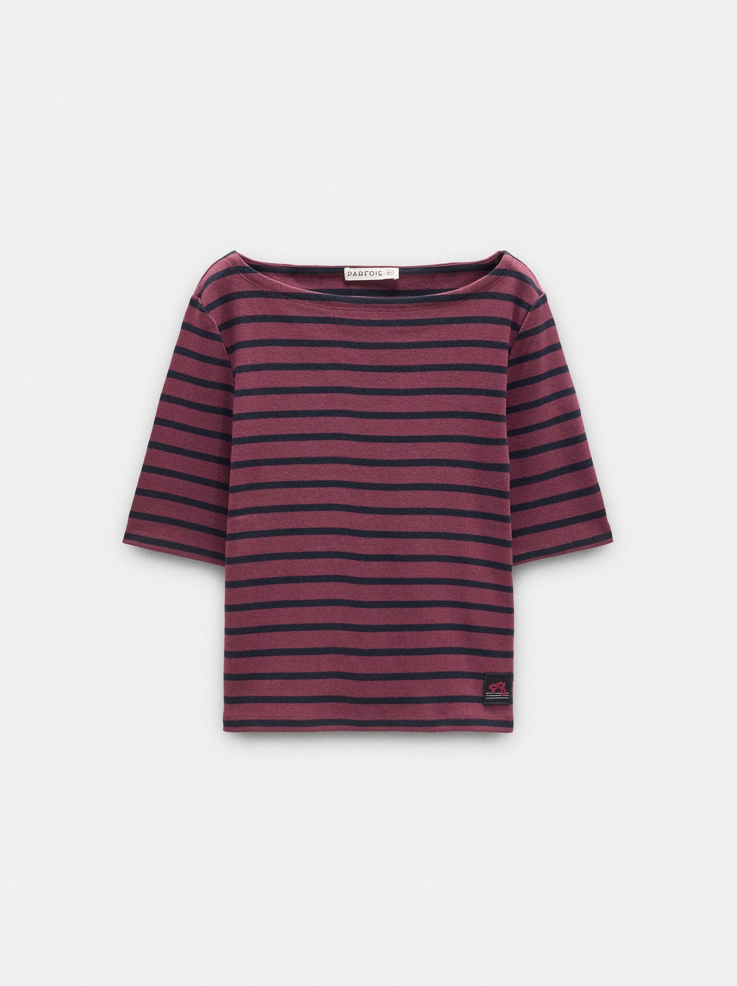 Cotton T-Shirt With Stripes