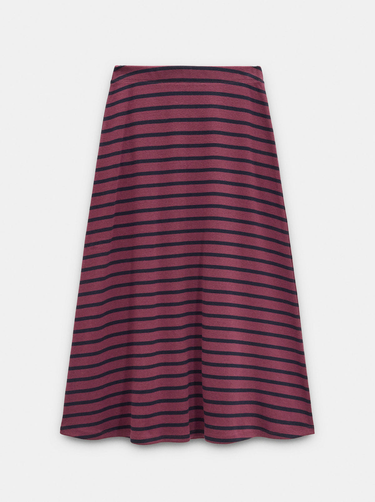 100% Cotton Striped Skirt