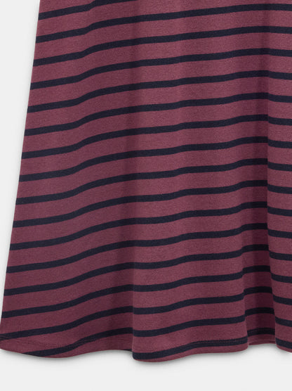100% Cotton Striped Skirt