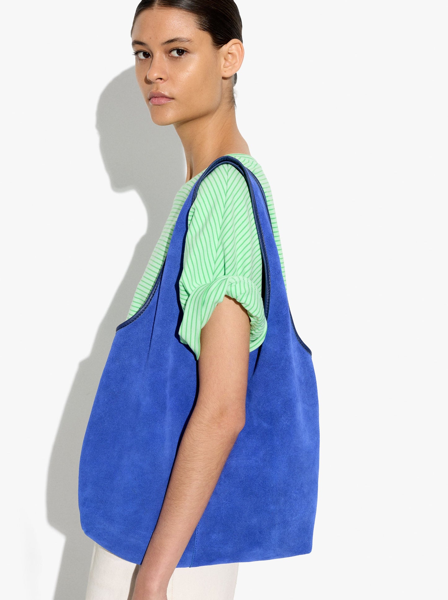 Leather Shopper Bag