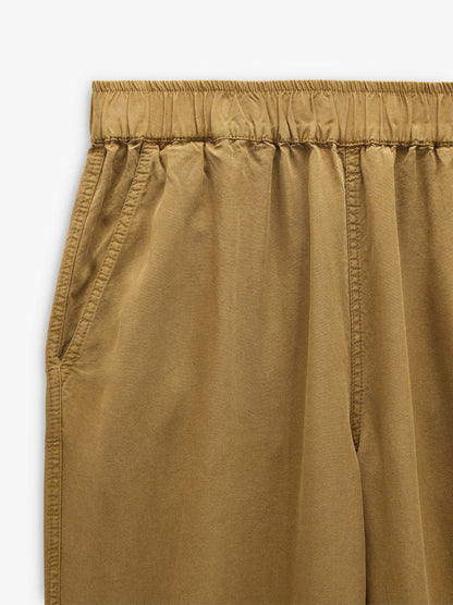 Plain Trousers With 100% Lyocell