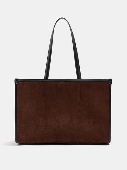 Leather-Effect Shopper Bag
