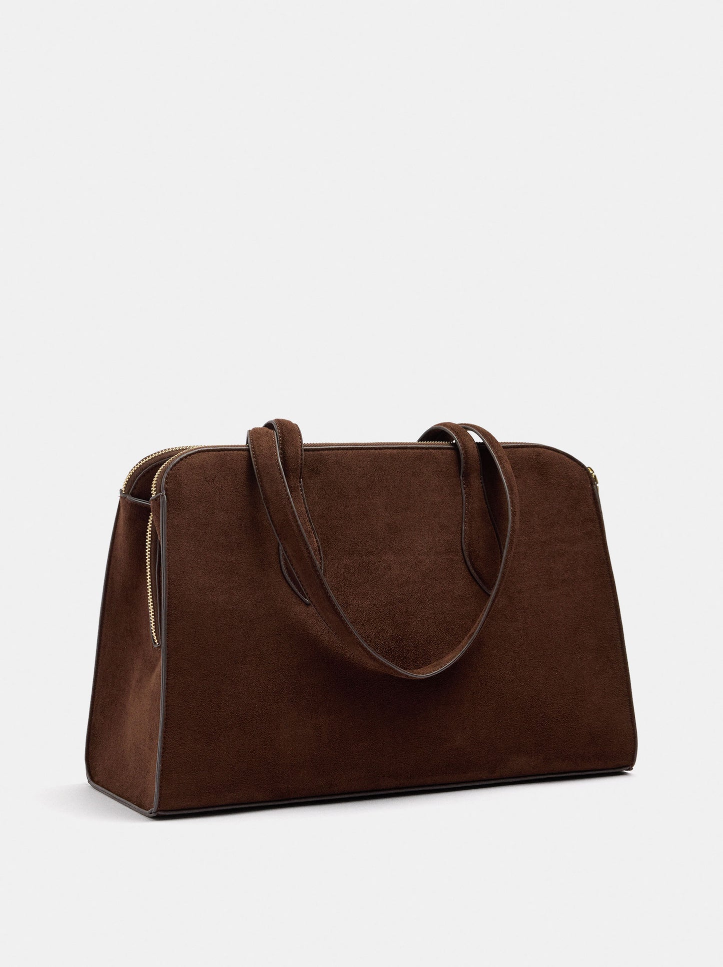 13" Leather-Effect Laptop Bag With Pendant