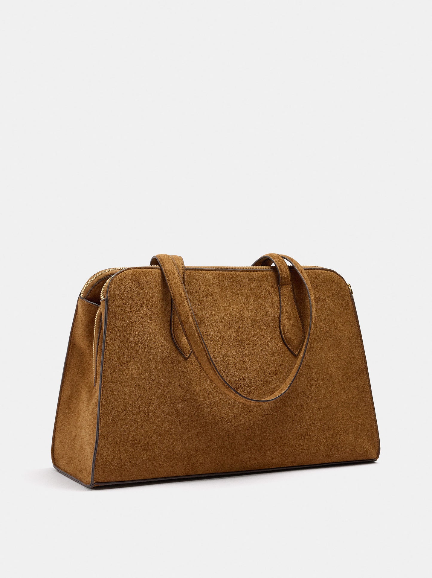 13" Leather-Effect Laptop Bag With Pendant