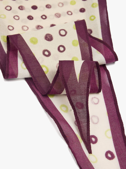 Printed Scarf With 100% Cotton