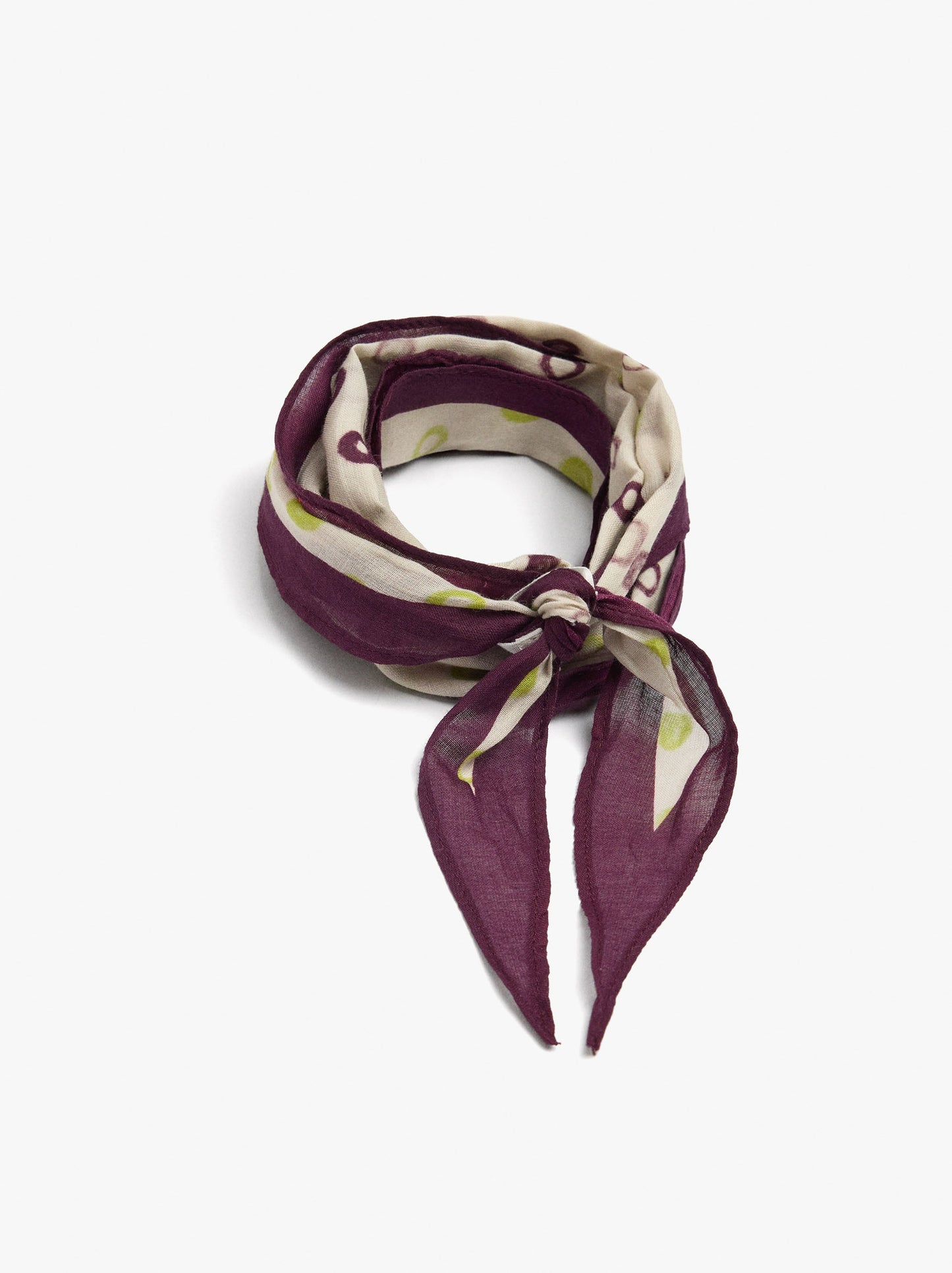 Printed Scarf With 100% Cotton