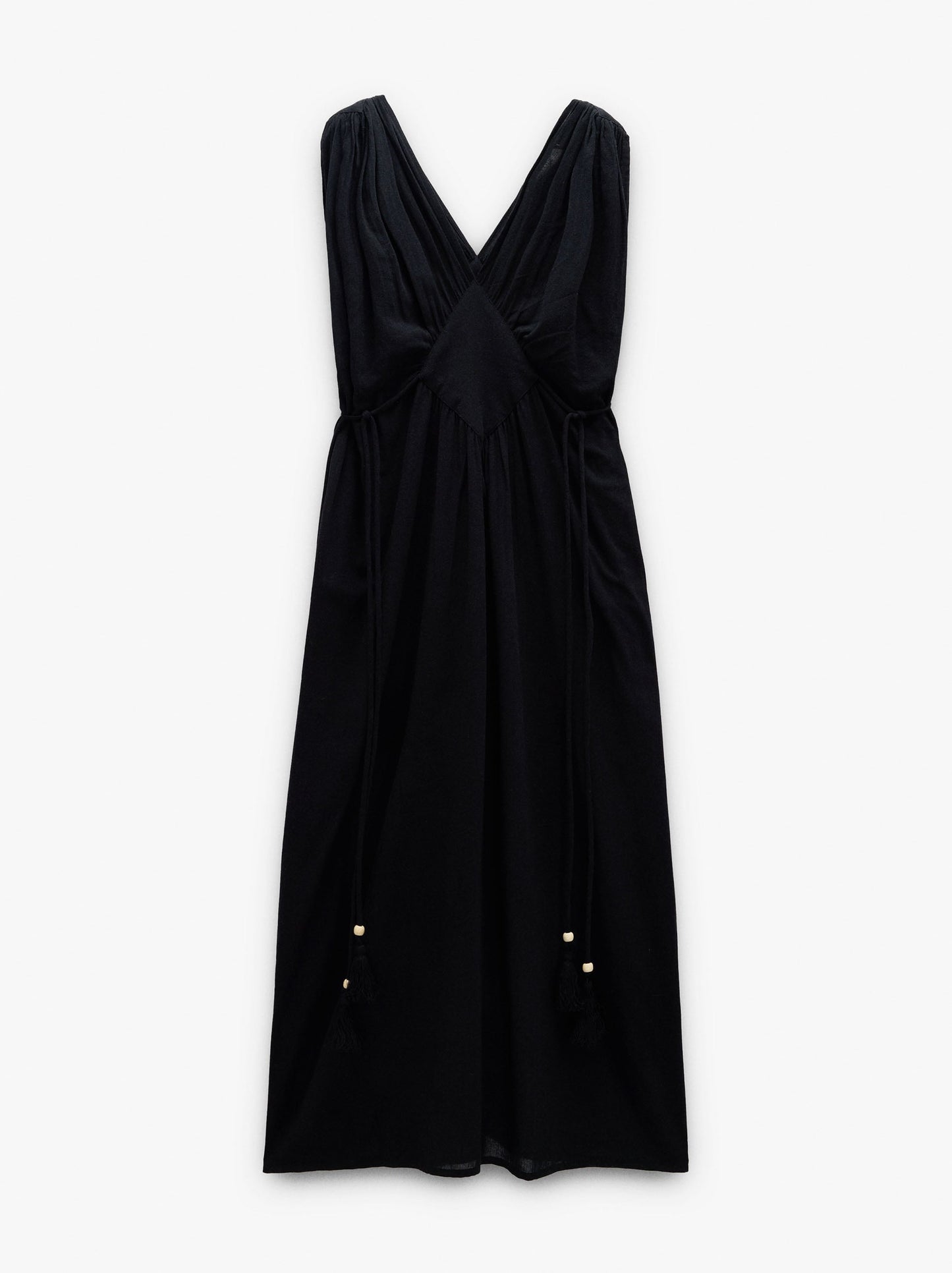 Long Dress With Diamond Pattern 100% Cotton