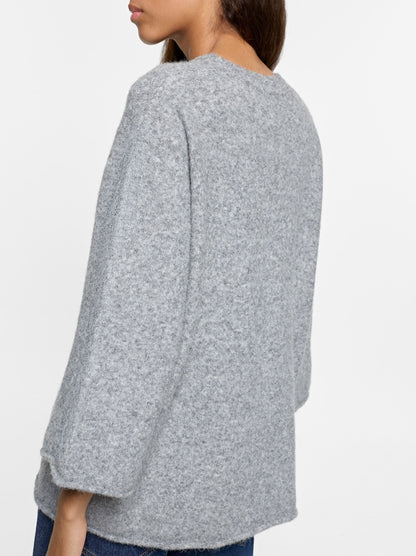 Knit Sweater With Oval Detail