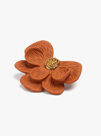 Maxi Half-Flower Earrings