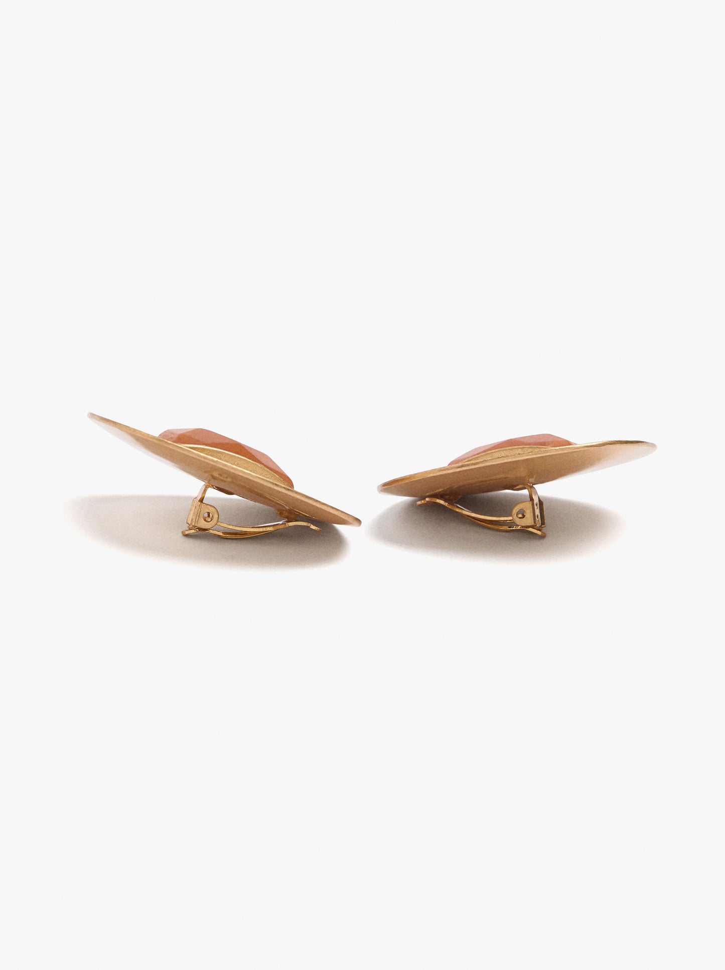 Maxi Earrings With Rectangular Stone