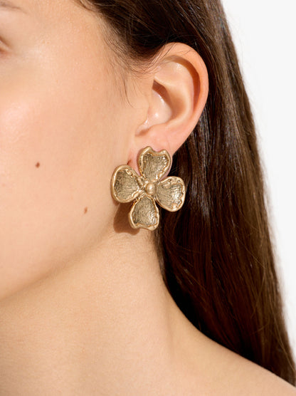 Maxi Earrings With Clover