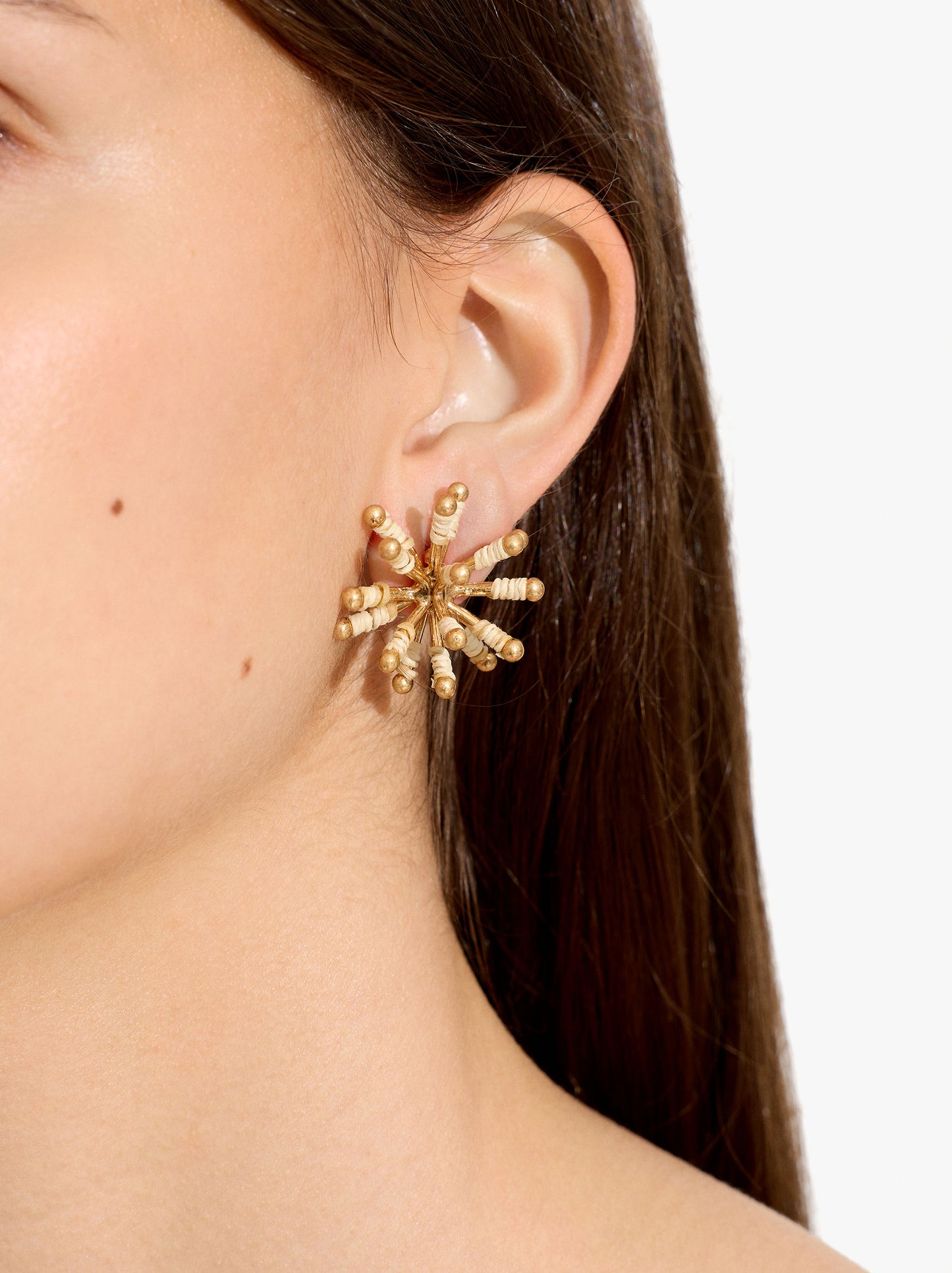Maxi Earrings With Sea Urchin