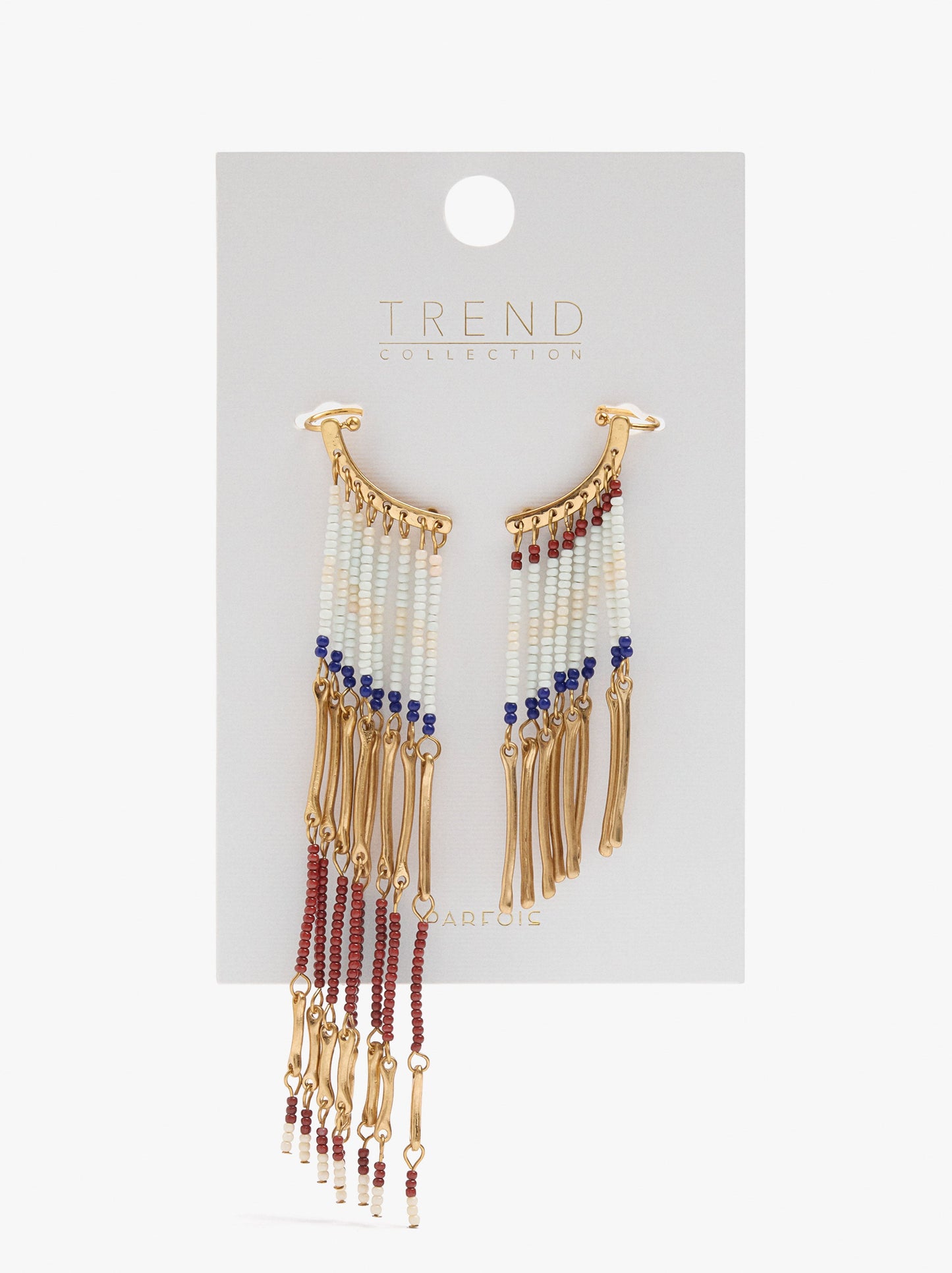 Asymmetric Ear Jacket Earrings