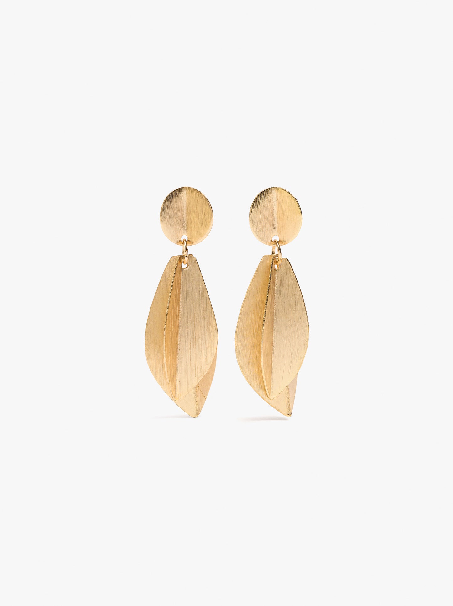 Long Earrings With Leaves