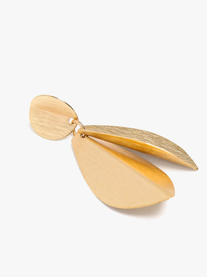 Long Earrings With Leaves