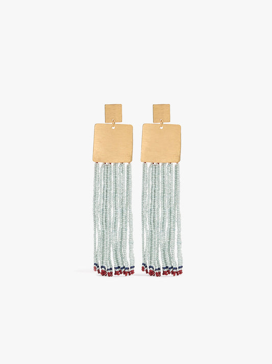 Maxi Earrings Long With Beads