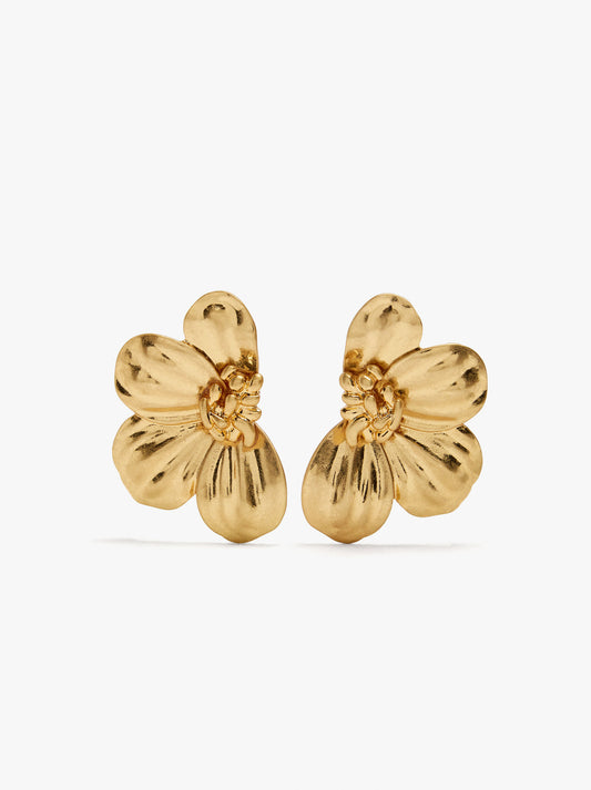 Maxi Half-Flower Earrings