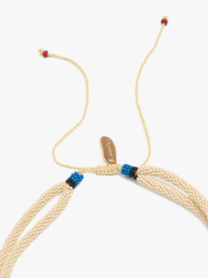 Ethnic Necklace With Shells And Beads