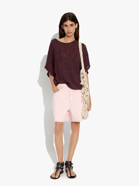 Plain Knit Blouse