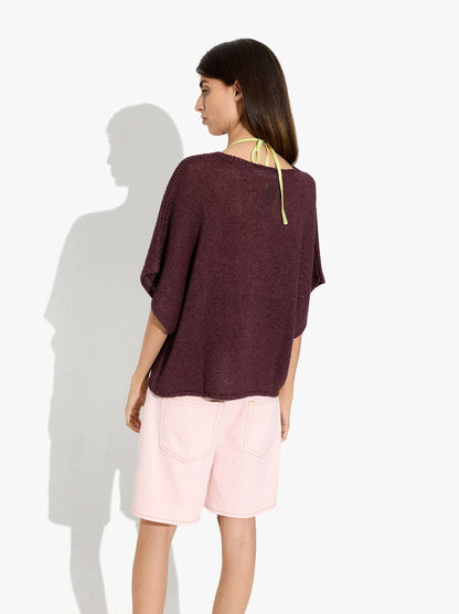 Plain Knit Blouse