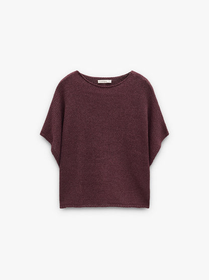 Plain Knit Blouse