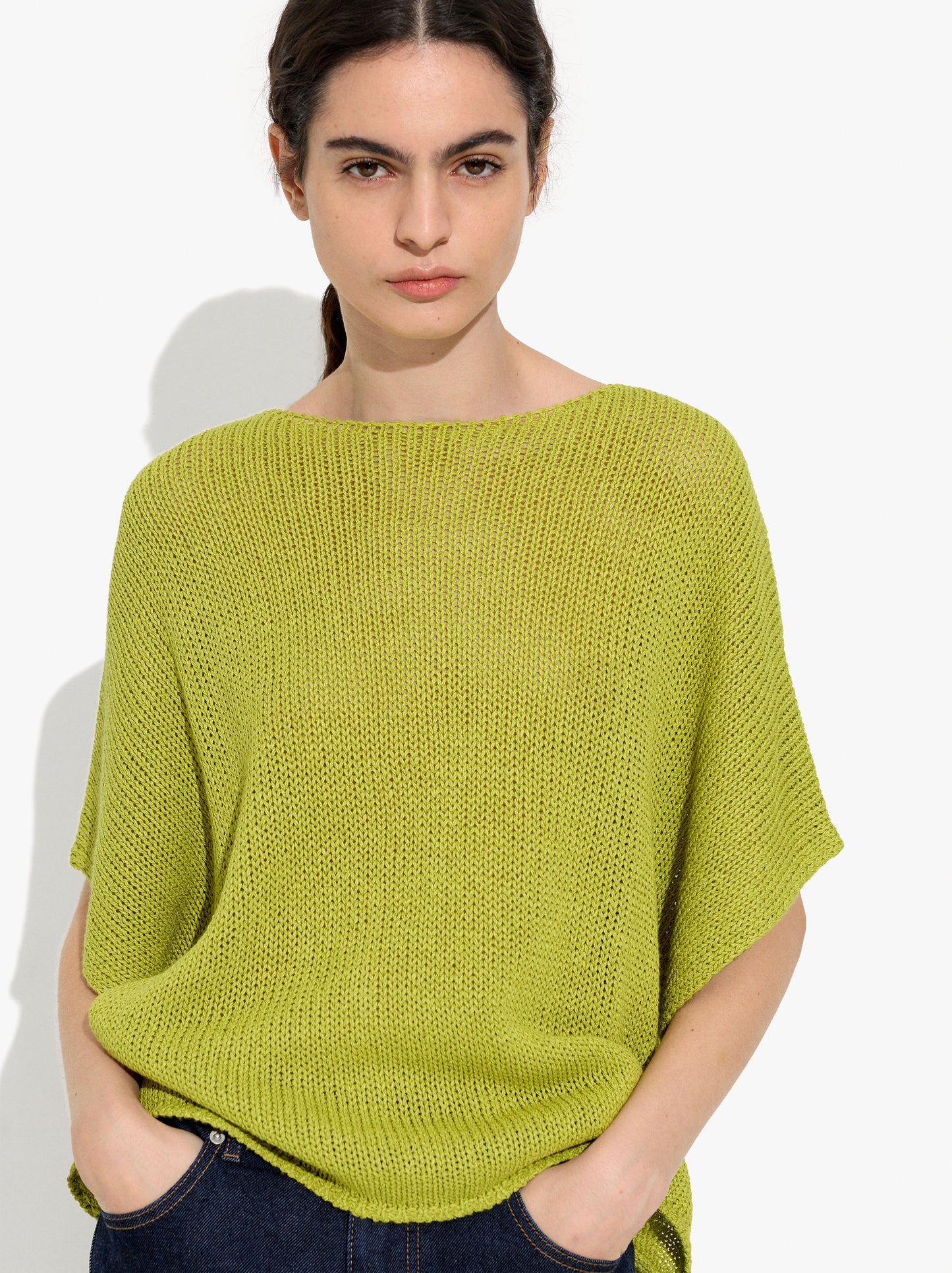 Plain Knit Blouse