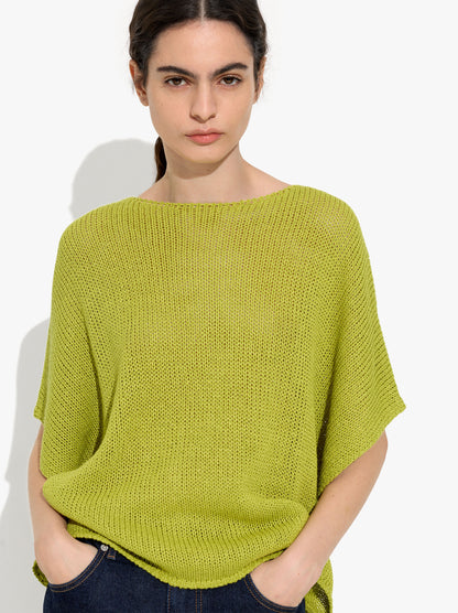 Plain Knit Blouse