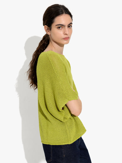 Plain Knit Blouse