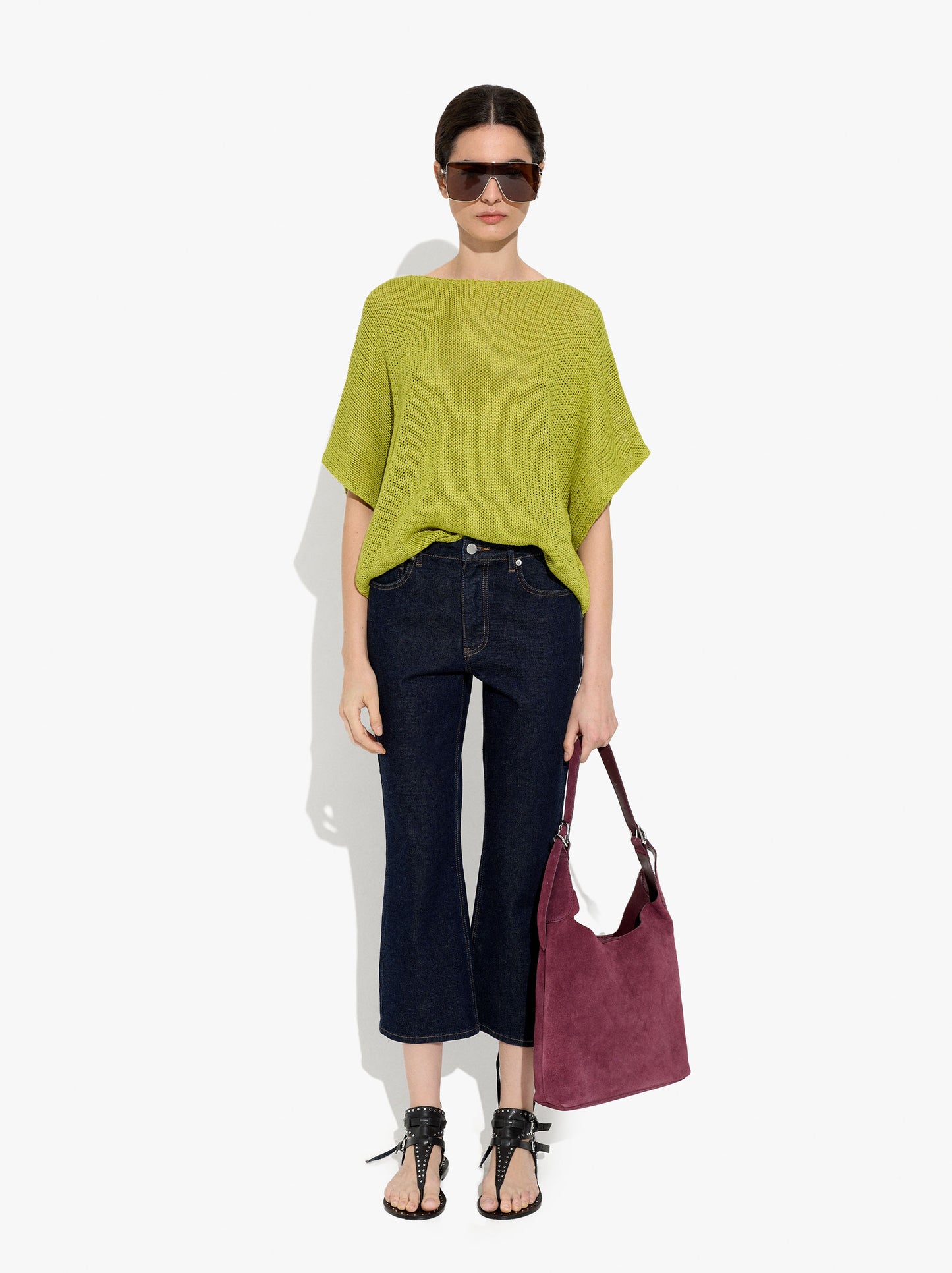 Plain Knit Blouse