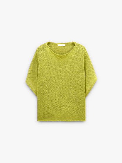 Plain Knit Blouse