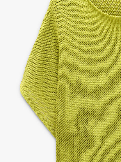 Plain Knit Blouse
