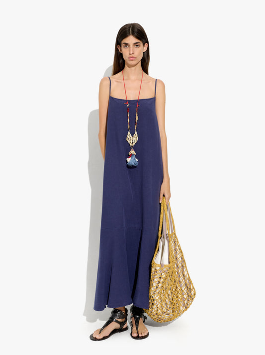 Plain Dress With Thin Straps
