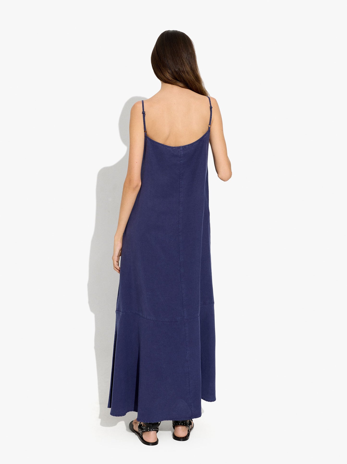Plain Dress With Thin Straps