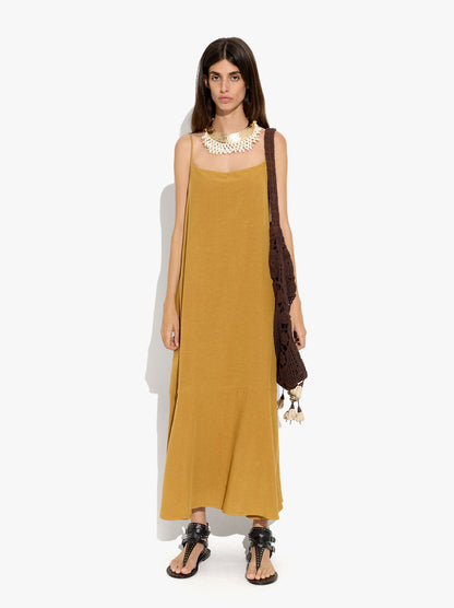 Plain Dress With Thin Straps