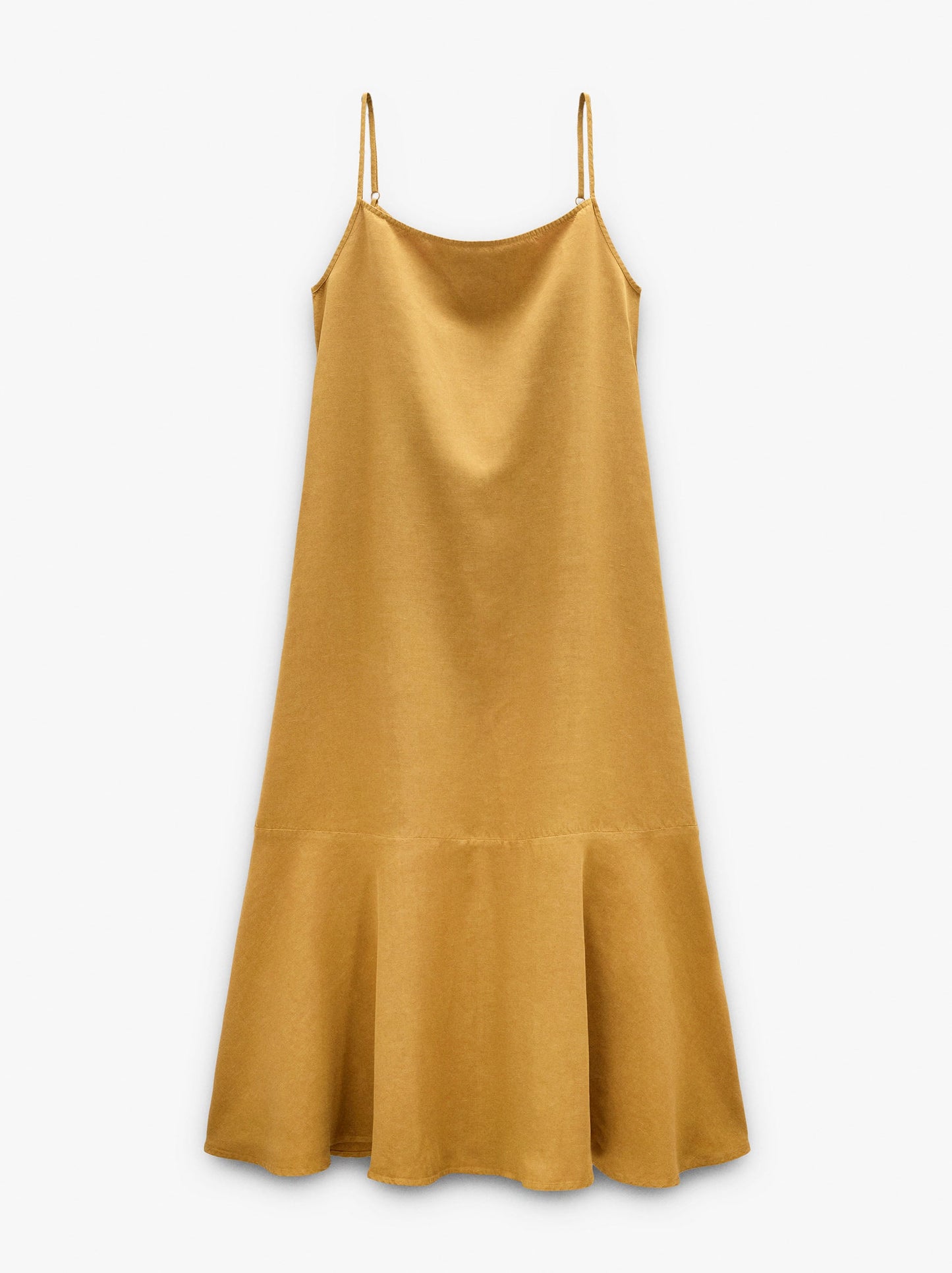 Plain Dress With Thin Straps