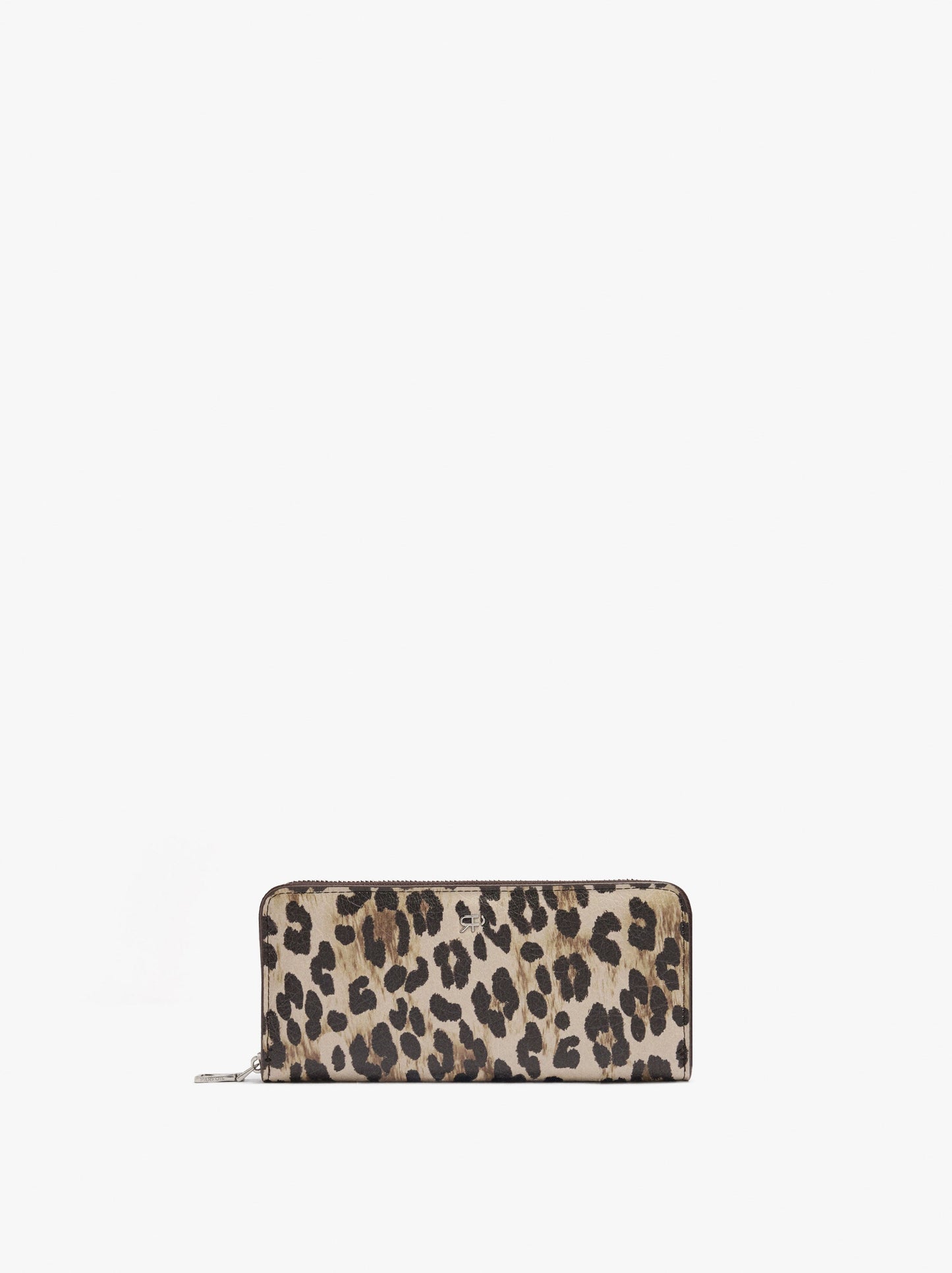 Animal Printed Wallet With Texture L