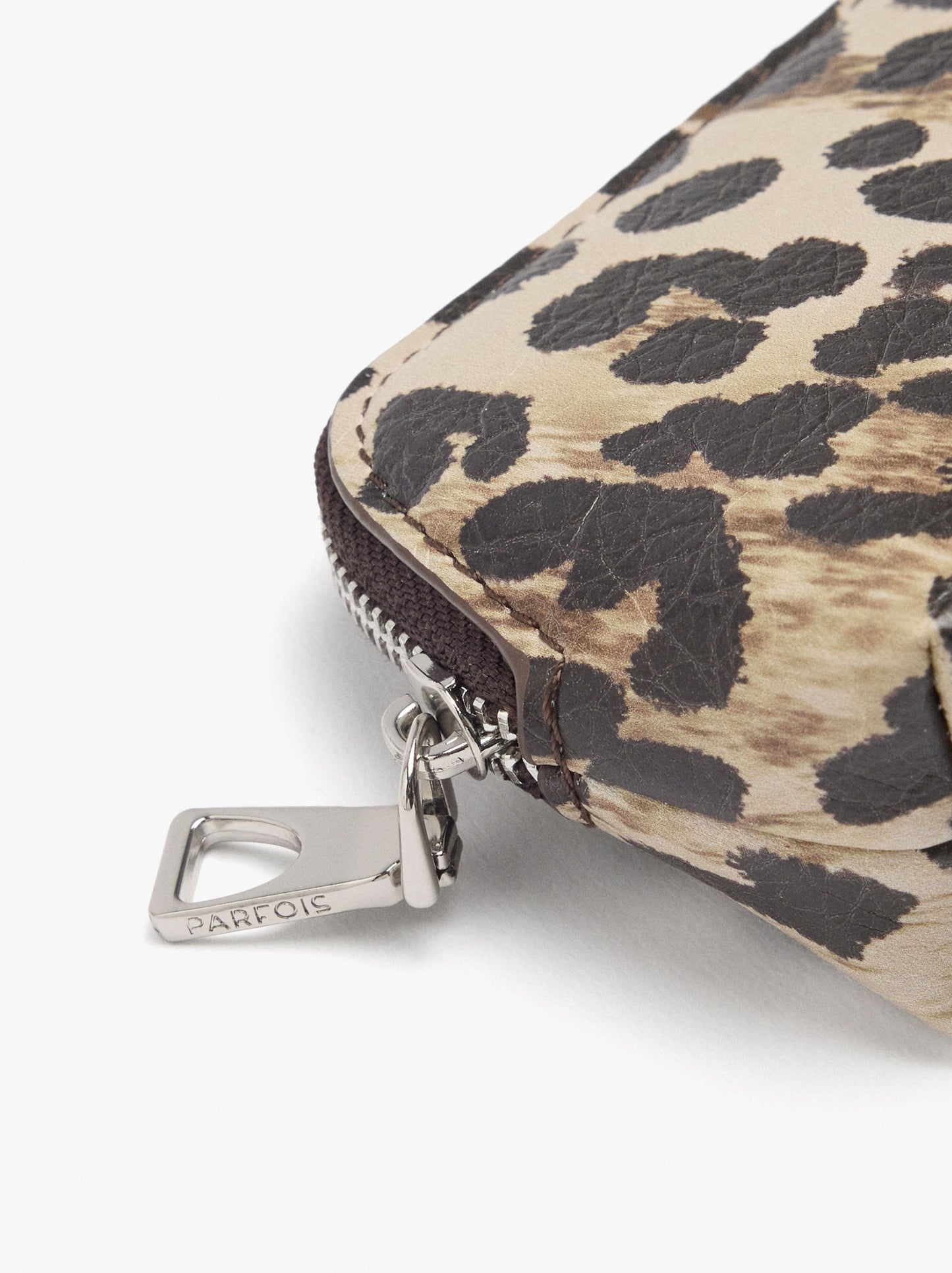 Coin Purse With Animal Print And Texture