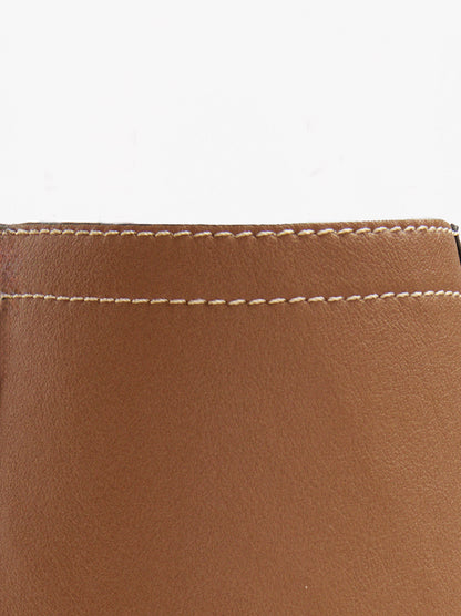 Shopper Bag With Topstitching L