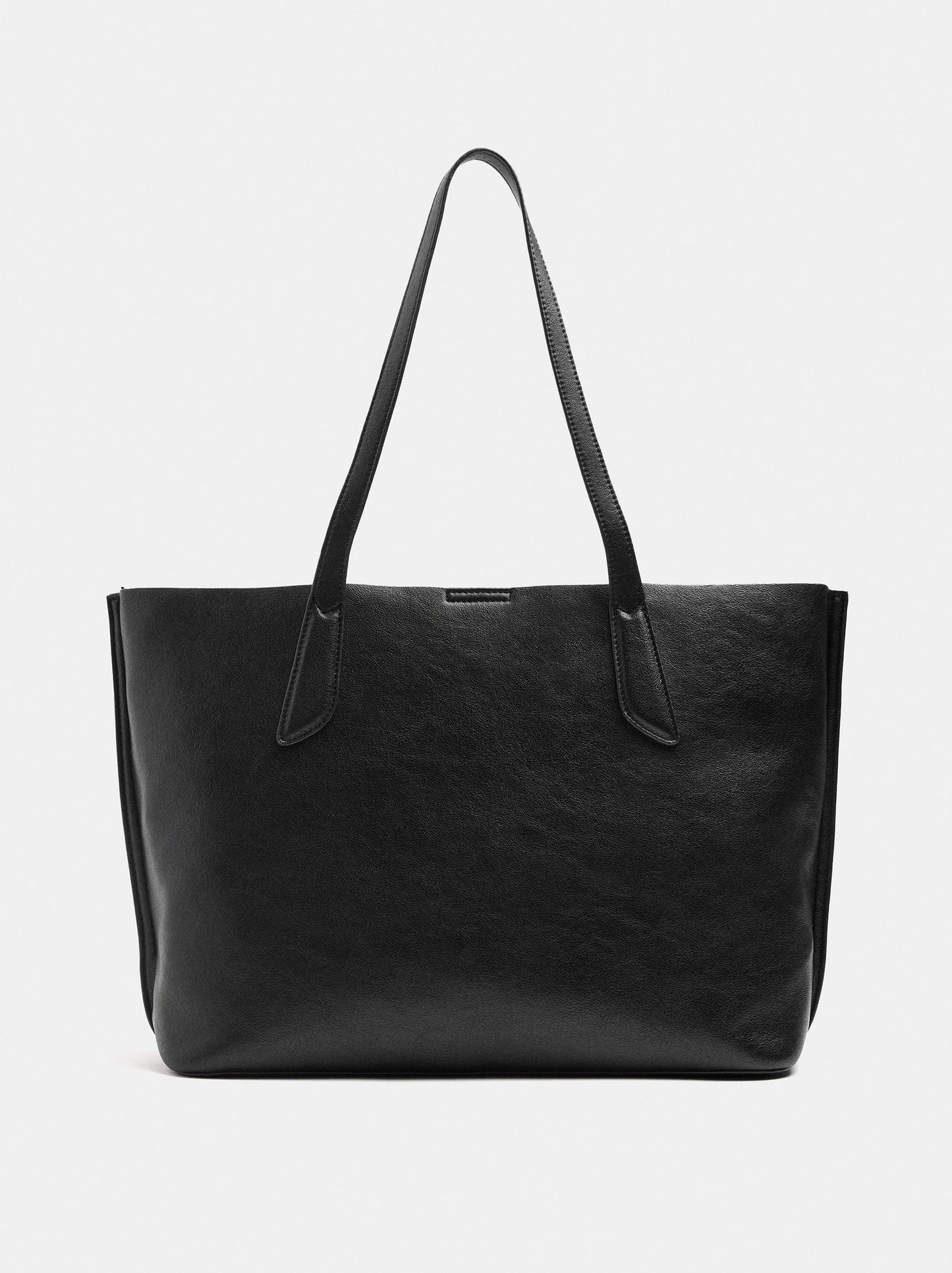 Shopper Bag For 14" Laptop With A Cracked Effect
