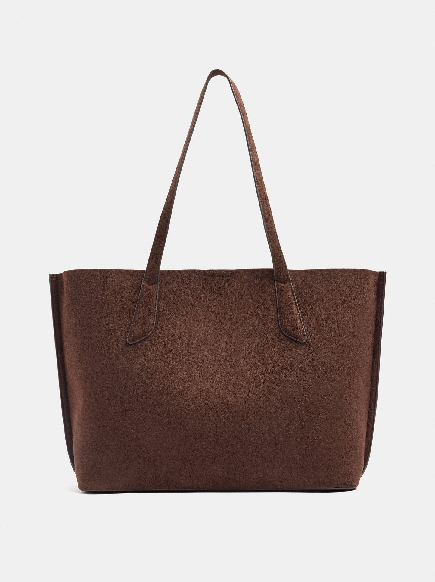 Shopper Bag For 14" Laptop With Leather-Effect Finish