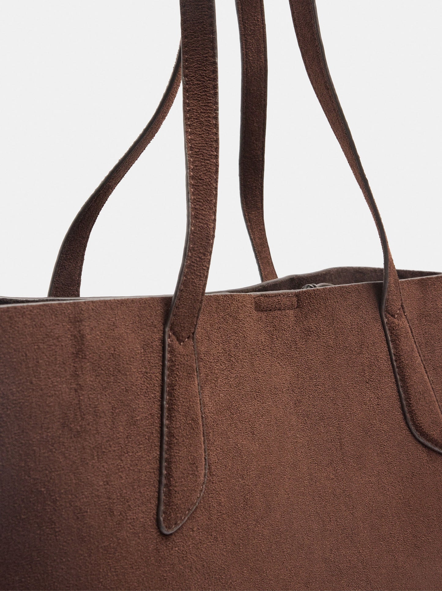Shopper Bag For 14" Laptop With Leather-Effect Finish