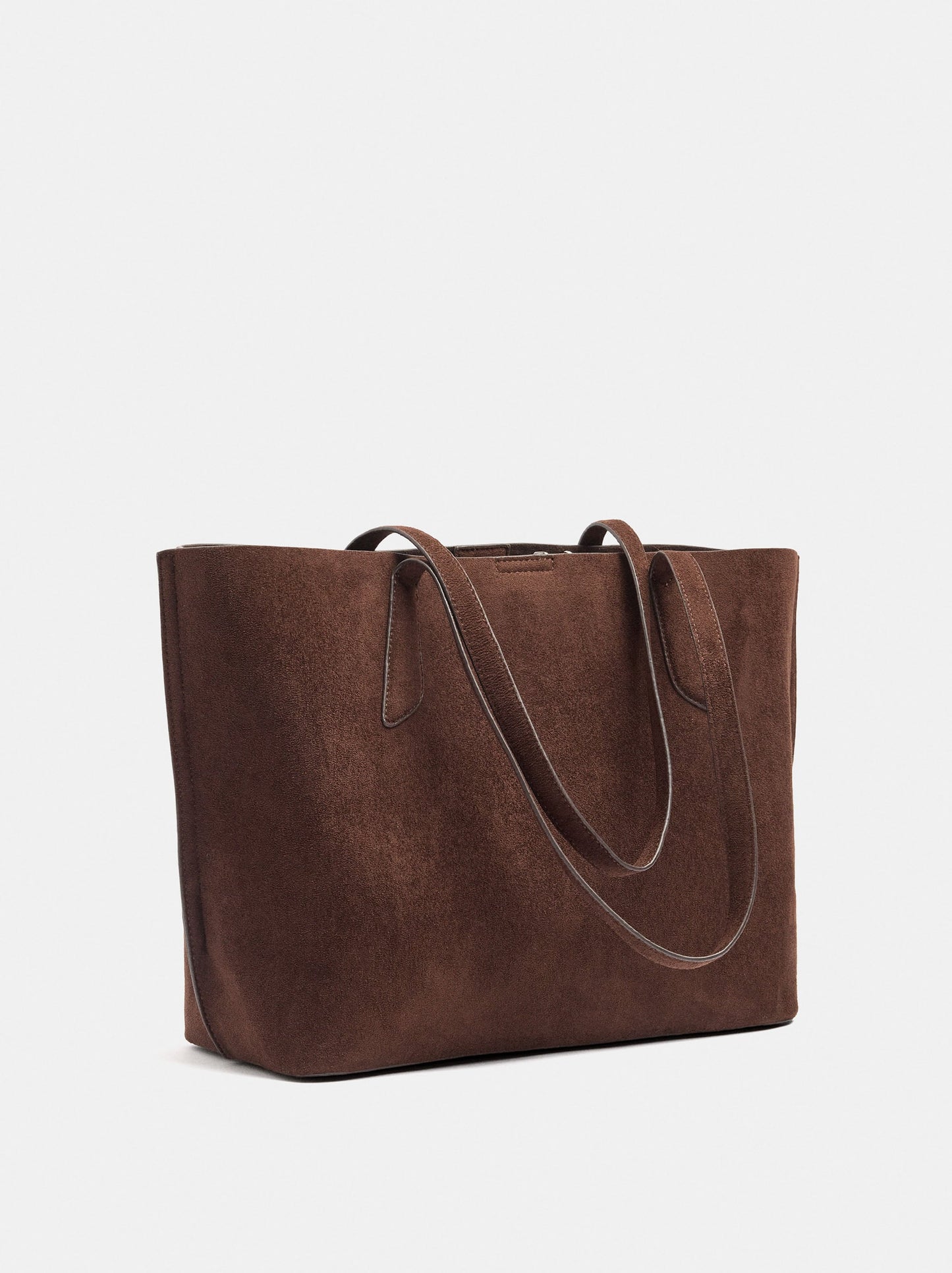 Shopper Bag For 14" Laptop With Leather-Effect Finish