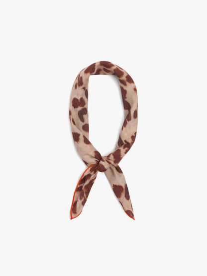 Square Scarf Printed Animal