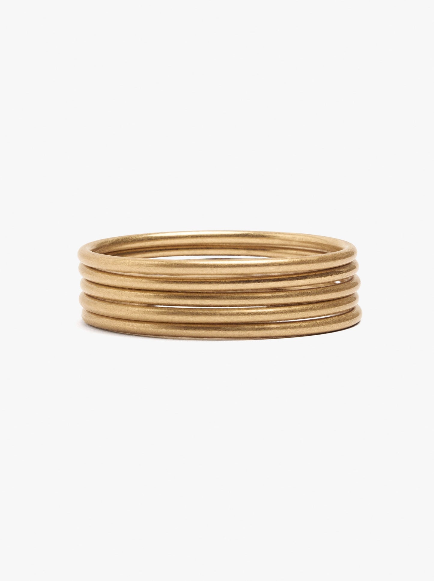 Set Of Smooth Rigid Bracelets