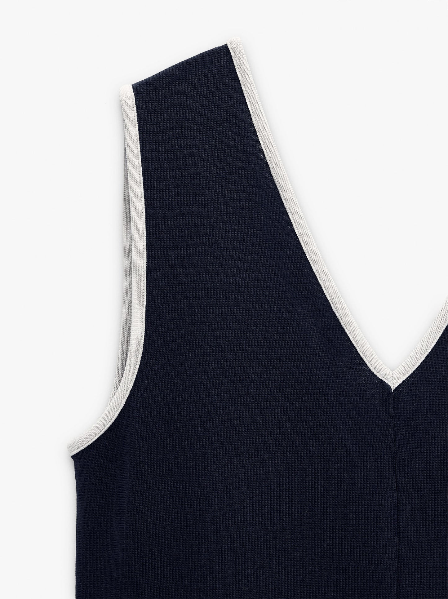 Midi Dress With V-Neck