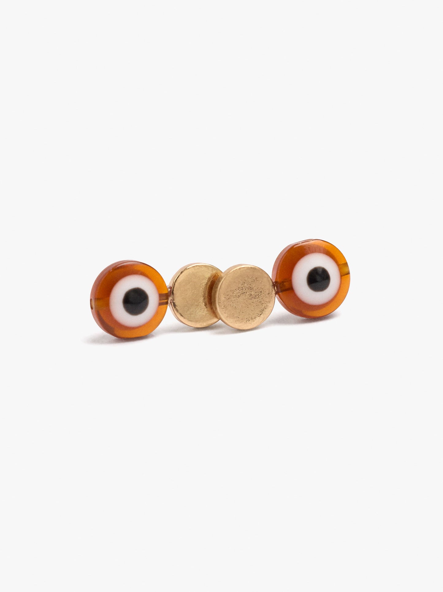Earrings With Resin Eyes